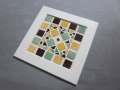 Chocolat & jaune - 25 € - Dessous de plat