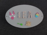 Plaque porte chambre fille - 15 € - Dans ma chambre...