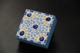 Boîte à bijoux bleue - 20 € - Boîtes