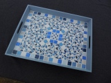 Bleu mer - 69 € - Plateaux grand modèle