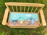 banc coffre à jouets livre de la jungle - 175 € - Sièges enfants