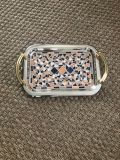 Métal argent doré - 49 € - Plateau métal