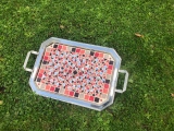 Plateau art déco - 75 € - Plateau métal