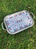 Rose gri - 59 € - Plateau métal