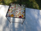 Vitrail orange - 145 € - Tables & tables de nuit