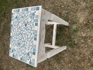 Table de nuit bois patiné - 135 € - Tables & tables de nuit